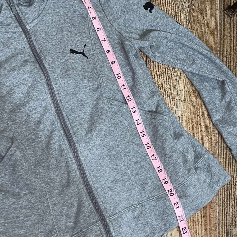 💜 Puma Zipper Front Jacket With Logo - Picture 4 of 9
